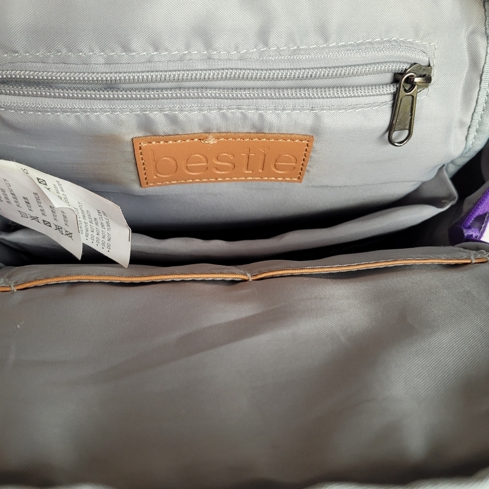 Purple Backpack for Men - Picture 6 of 7